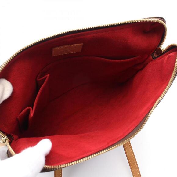 LOUIS VUITTON Brown Monogram Leather Shoulder Bag - Picture 4 of 11